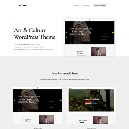 ThemeForest Cultera