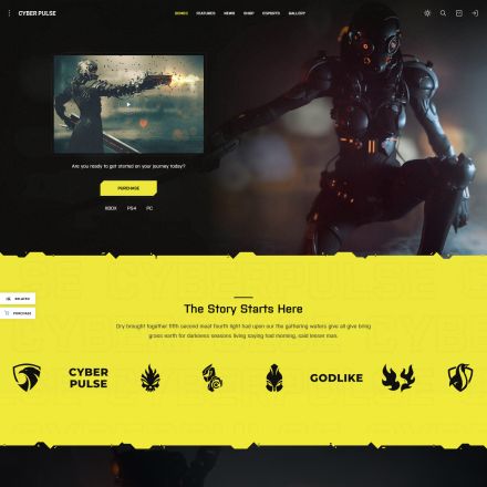 ThemeForest CyberPulse