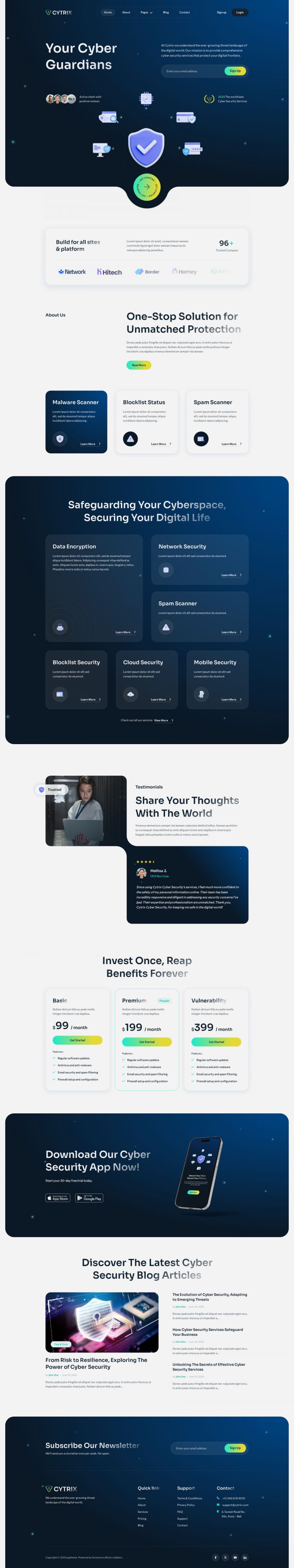 WordPress шаблон ThemeForest Cytrix