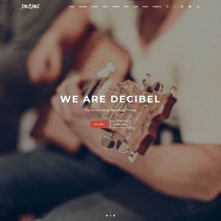 ThemeForest Decibel