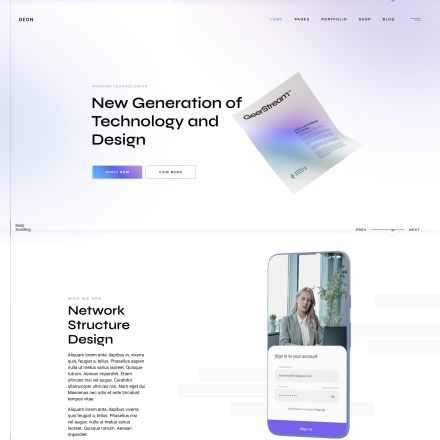 ThemeForest Deon