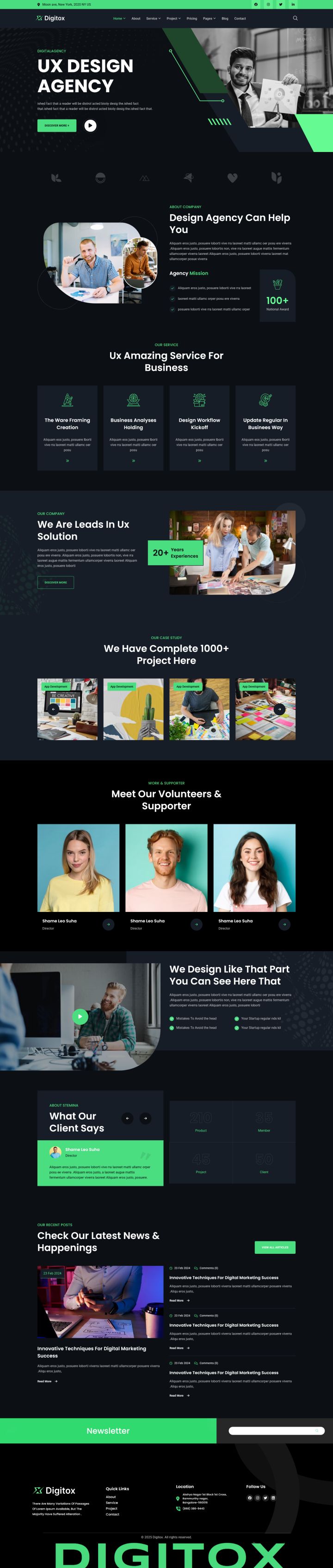 Шаблон ThemeForest Digitox WordPress шаблон ThemeForest Digitox