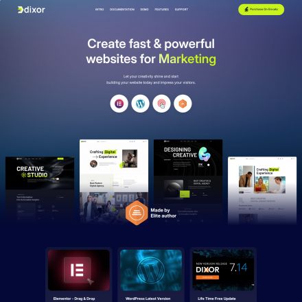 ThemeForest Dixor