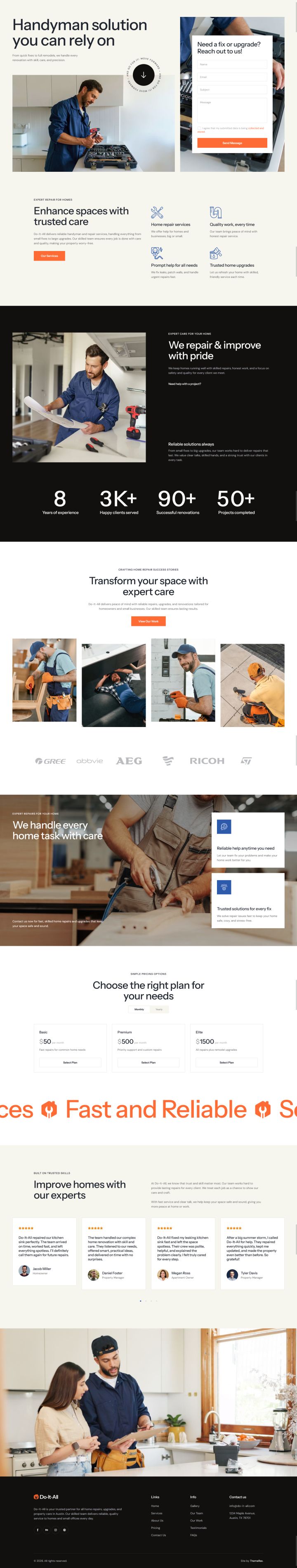 WordPress шаблон ThemeForest Do It All