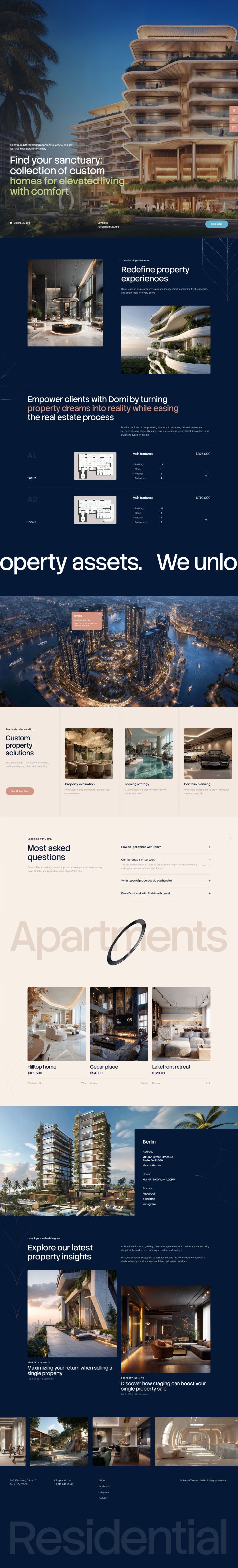 WordPress шаблон ThemeForest Domi