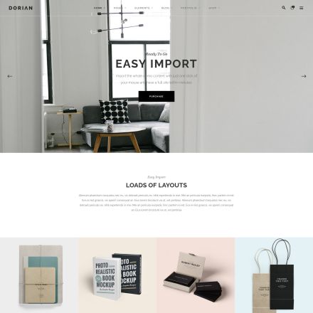 ThemeForest Dorian