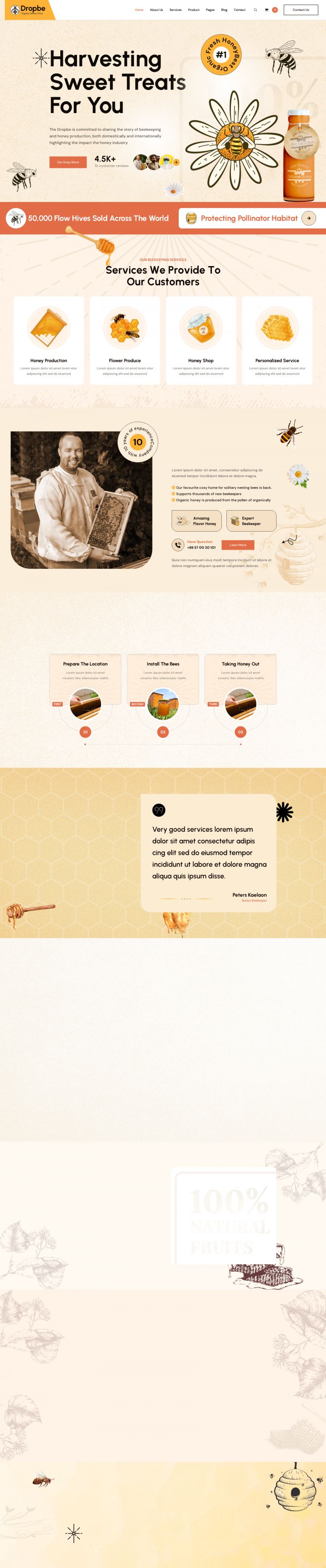 WordPress шаблон ThemeForest Dropbe