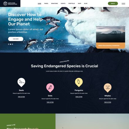 ThemeForest EarthCare