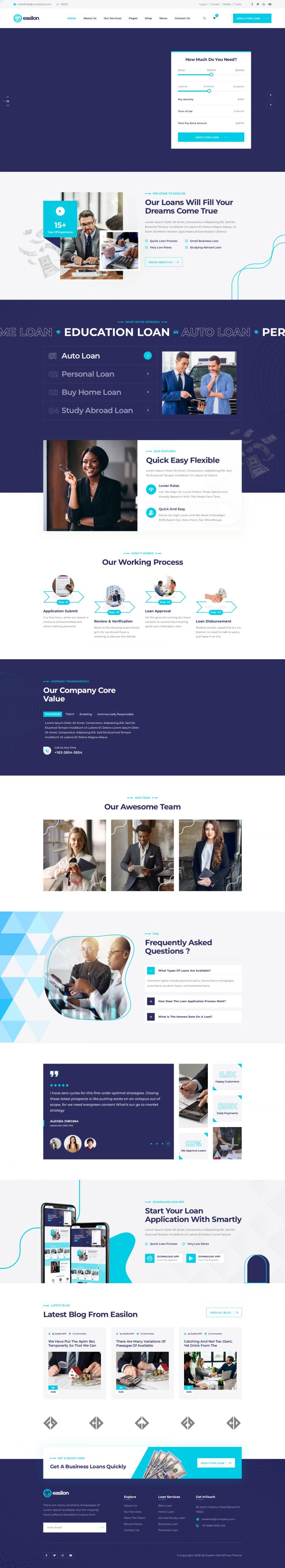 Шаблон ThemeForest Easilon WordPress шаблон ThemeForest Easilon