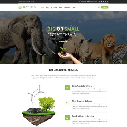 ThemeForest Eco World