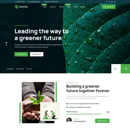 ThemeForest Ecofine