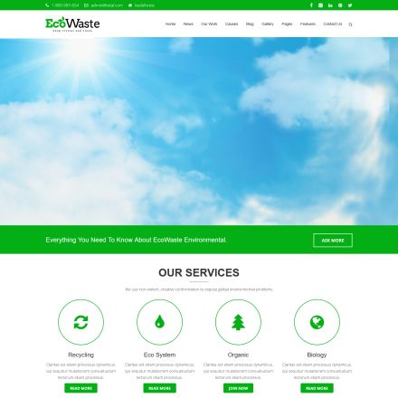ThemeForest EcoWaste