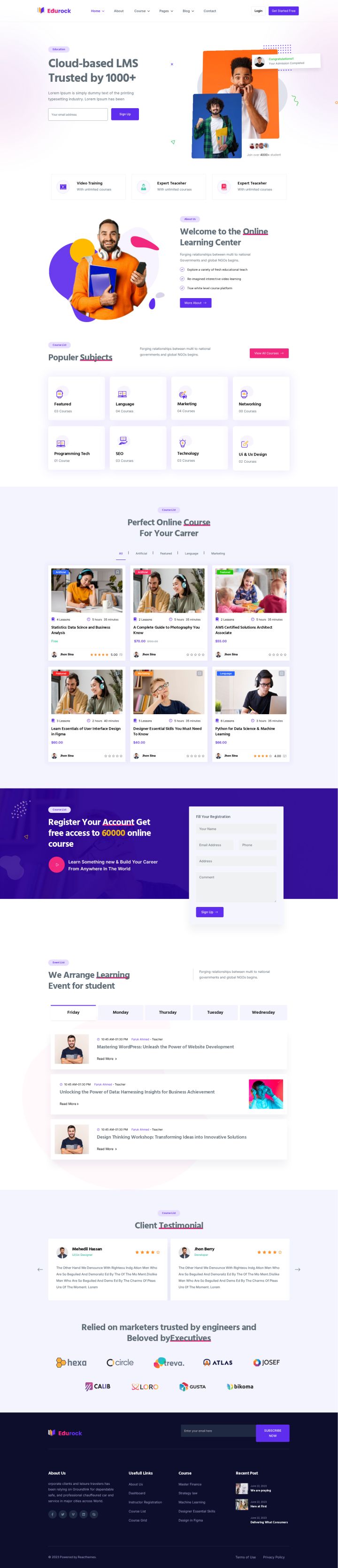 WordPress шаблон ThemeForest Eudrock