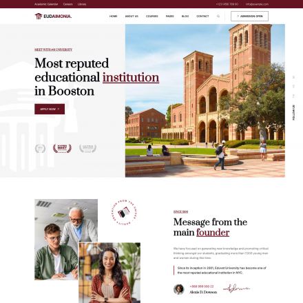 ThemeForest Eudaimonia