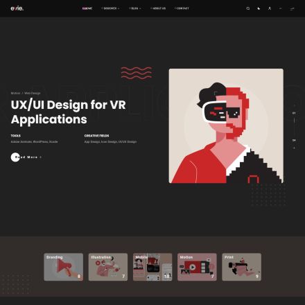 ThemeForest Evie