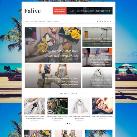 ThemeForest Falive