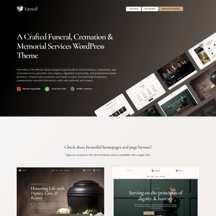 ThemeForest Farewell