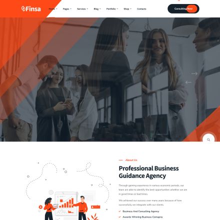 ThemeForest Finsa