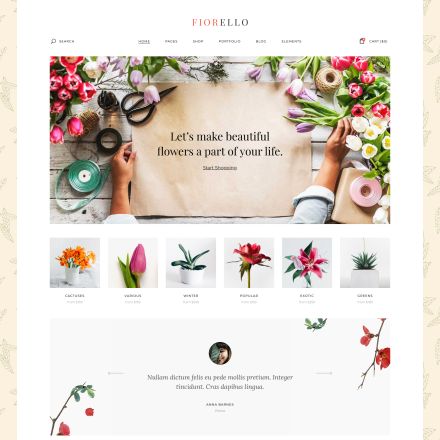 ThemeForest Fiorello