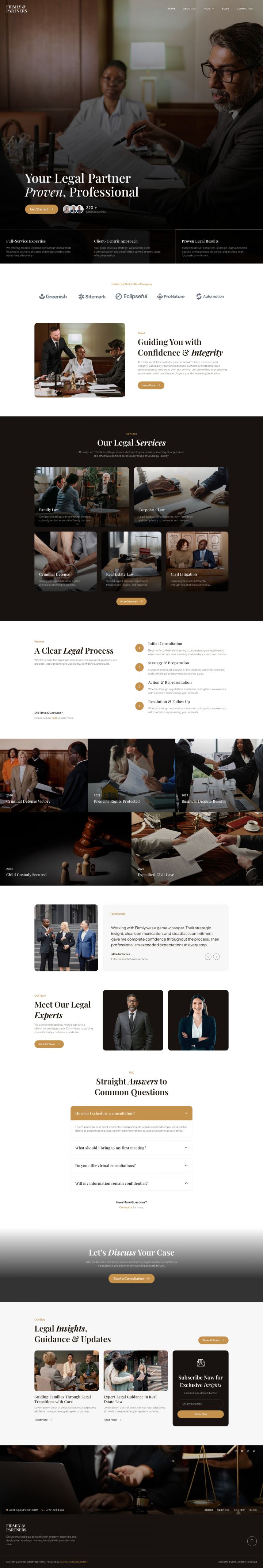 Шаблон ThemeForest Firmly WordPress шаблон ThemeForest Firmly