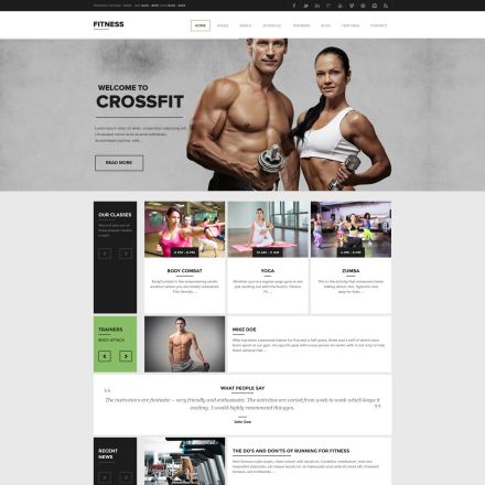 ThemeForest Fitness