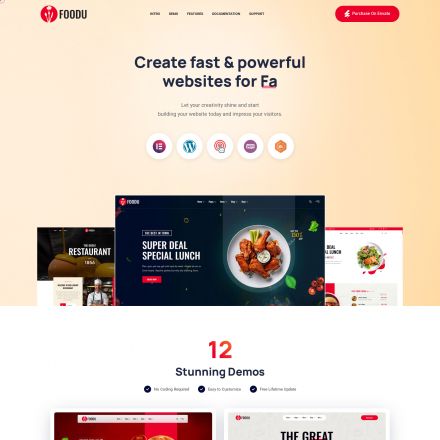 ThemeForest Foodu