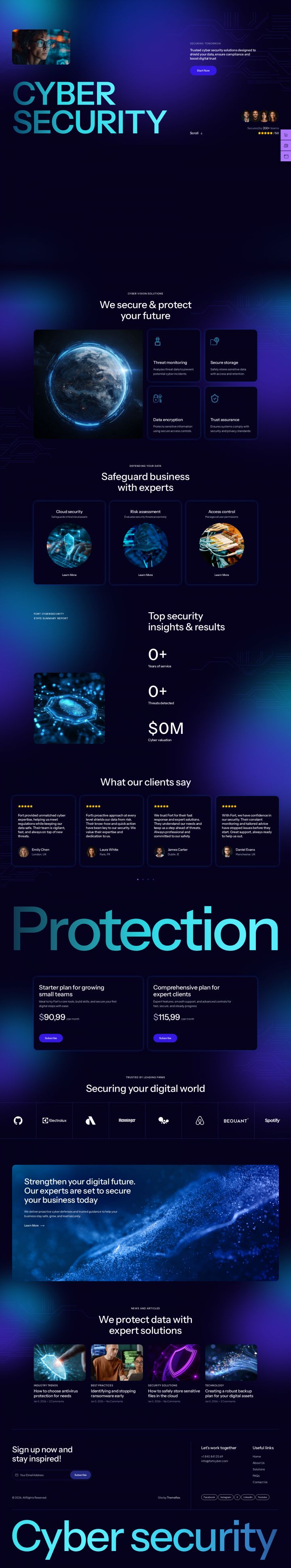 WordPress шаблон ThemeForest Fort