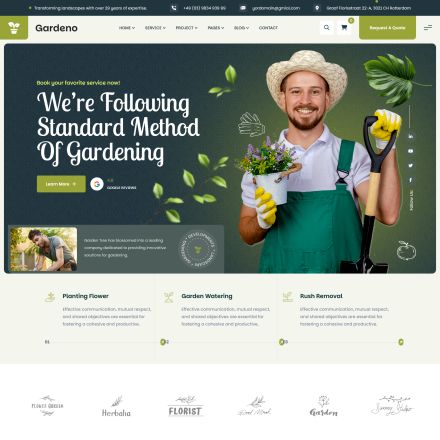 ThemeForest Gardeno