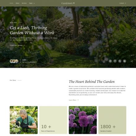 ThemeForest Gardenors