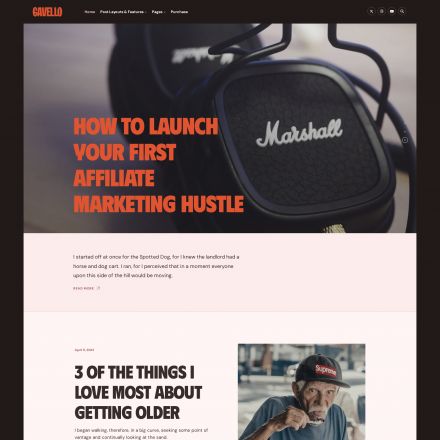 ThemeForest Gavello