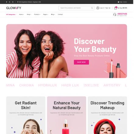 ThemeForest Glowify