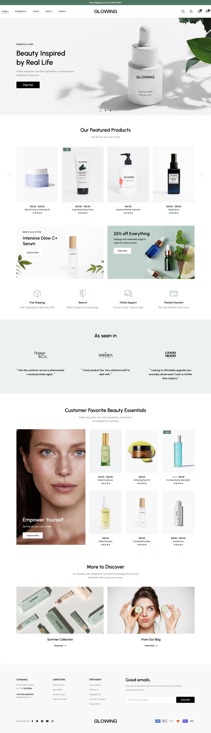 Шаблон ThemeForest Glowing WordPress шаблон ThemeForest Glowing