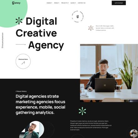 ThemeForest Goncy