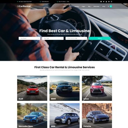 ThemeForest Grand Car Rental