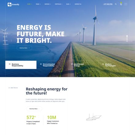 ThemeForest Greenify