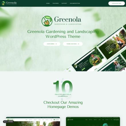 ThemeForest Greenola