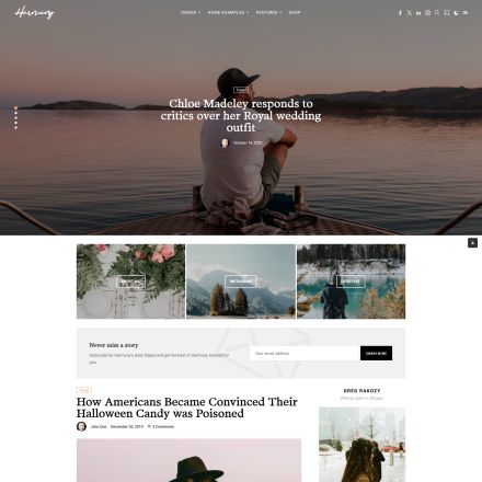 ThemeForest Harmuny