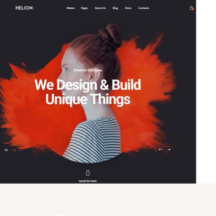 ThemeForest Helion