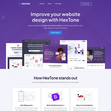 ThemeForest HexTone
