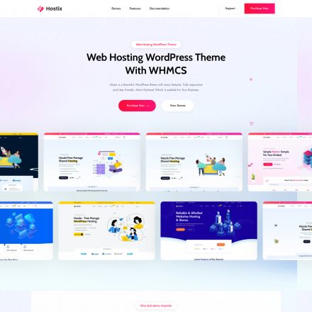 ThemeForest Hostix