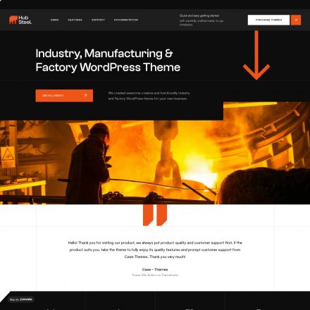 ThemeForest Hubsteel