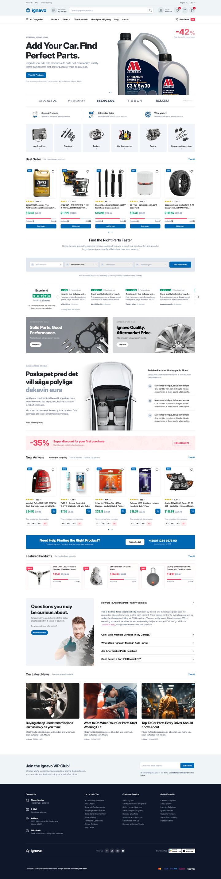 Шаблон ThemeForest Ignavo WordPress шаблон ThemeForest Ignavo