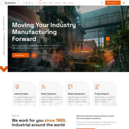 ThemeForest Industrie