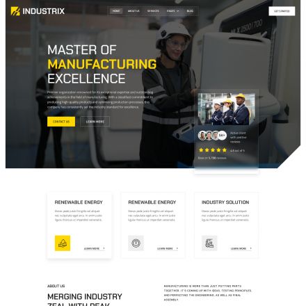 ThemeForest Industrix