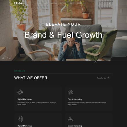 ThemeForest Infolio
