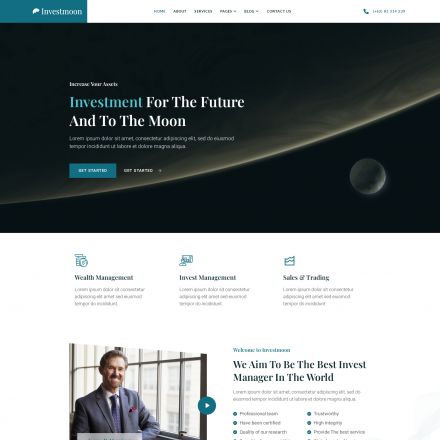 ThemeForest Investmoon