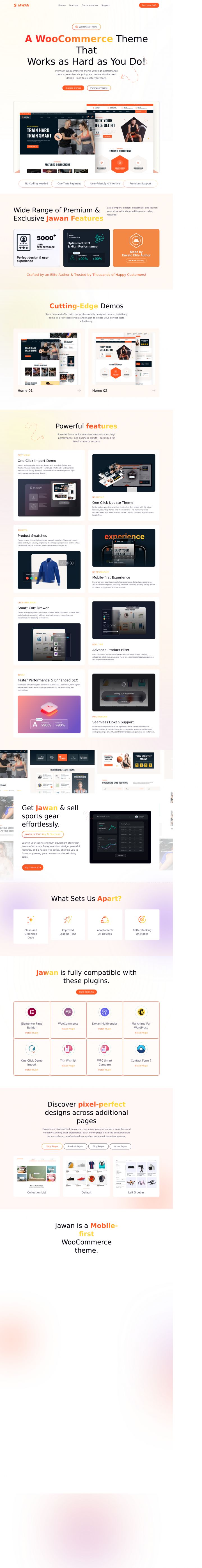 Шаблон ThemeForest Jawan WordPress шаблон ThemeForest Jawan