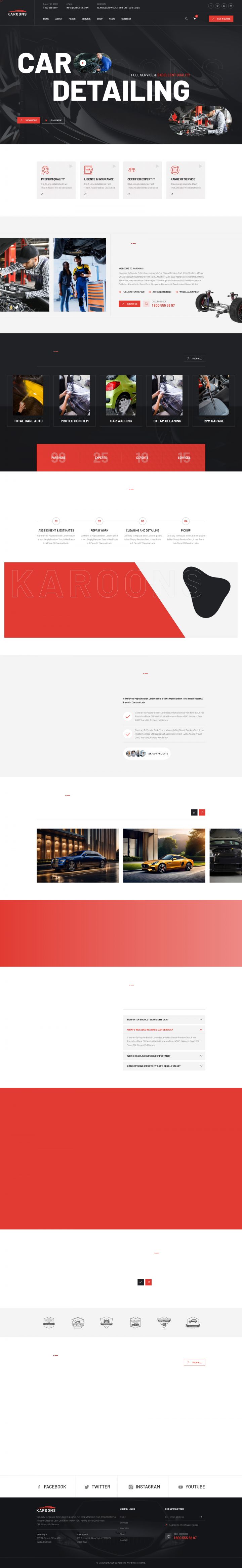WordPress шаблон ThemeForest Karoons