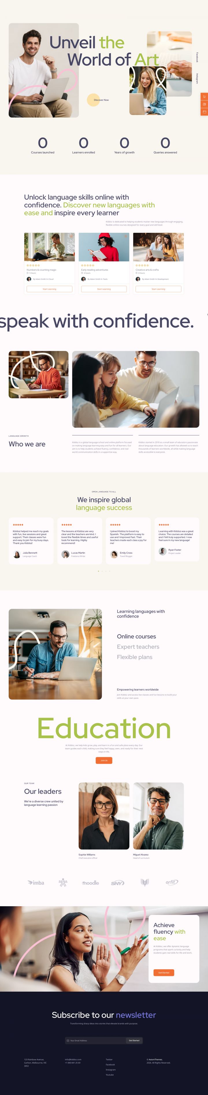 WordPress шаблон ThemeForest Kiddoz