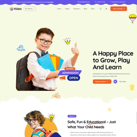 ThemeForest Kidza